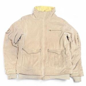Y2K Firefly Corduroy Bomber Ski Double Layered Jacket